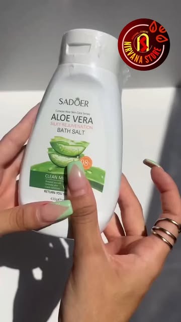نمک حمام بدن آلوئه ورا ۹۸ درصد سادور SADOER