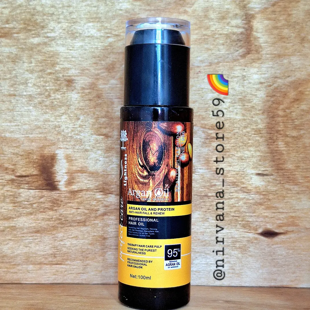 روغن(سرم) آرگان بدون سولفات لایتنس Lightness  حجم سرم مو
