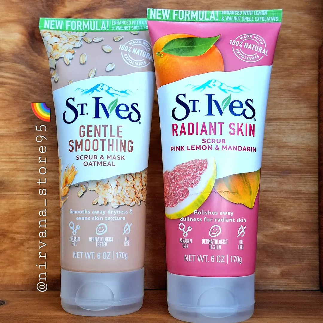 اسکراب و ماسک ملایم سینت ایوز جو دو سر St.Ives Gentle Smoothing Scrub & Mask Oatmeal