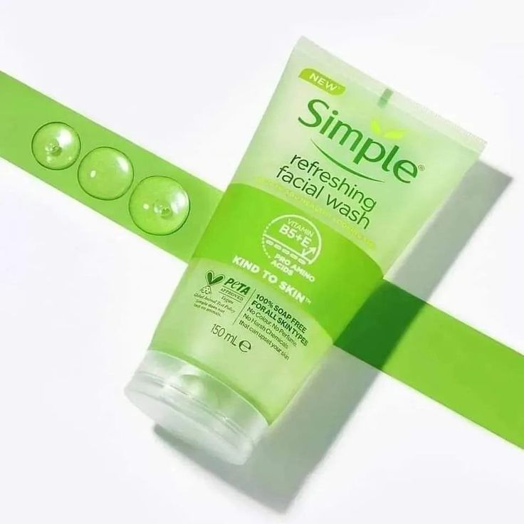 ژل شستشوی صورت Refreshing سیمپل Simple(150میل