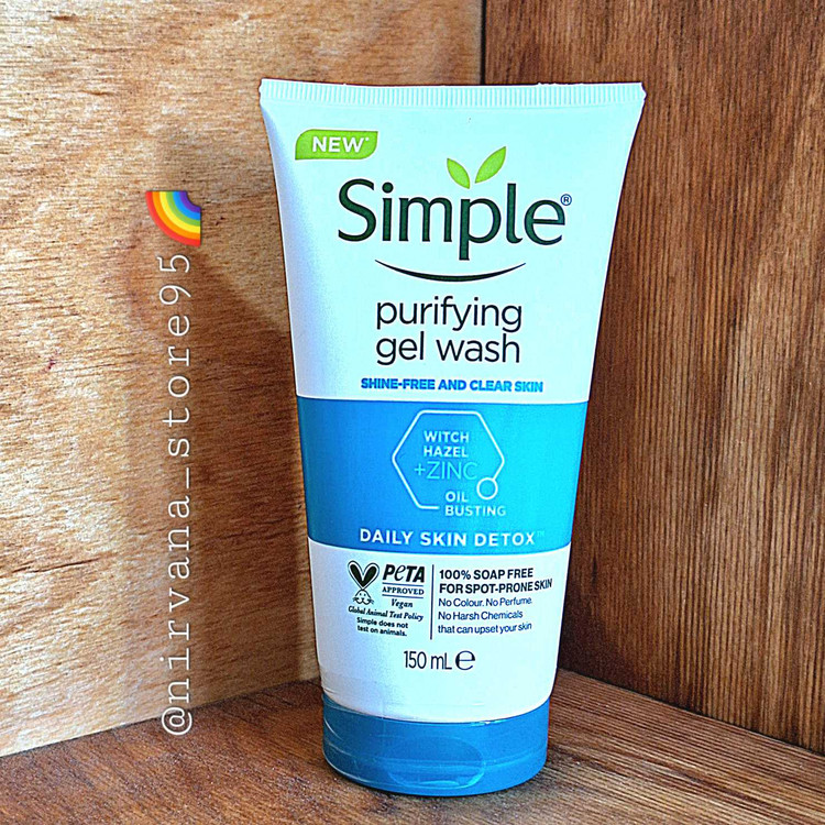 ژل شستشوی صورت سیمپل مدل Purifying پوست چرب و مختلط حجم 150 میل