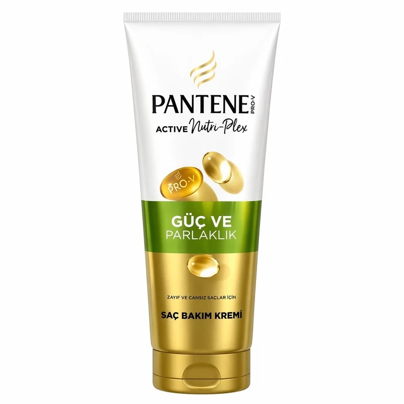 ماسک مو استحکام بخش موهای ضعیف و نازک پنتن Pantene مدل Guc Ve Parlaklik حجم 275 میل