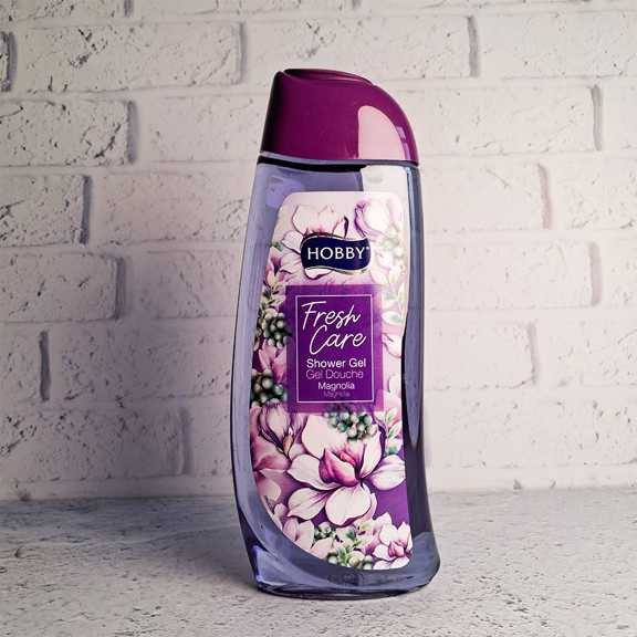 شامپو بدن هوبی Hobby مدل FreshCare حاوی عصاره گل مگنولیا حجم ۵۰۰ میل